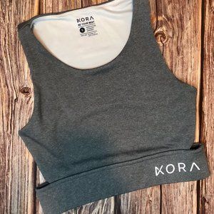 Kora/Actwear Long Sports Bra Tank Size Small